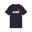 Tricou copii mânecă scurtă Essentials Colour No.1 Logo, bleumarin PUMA