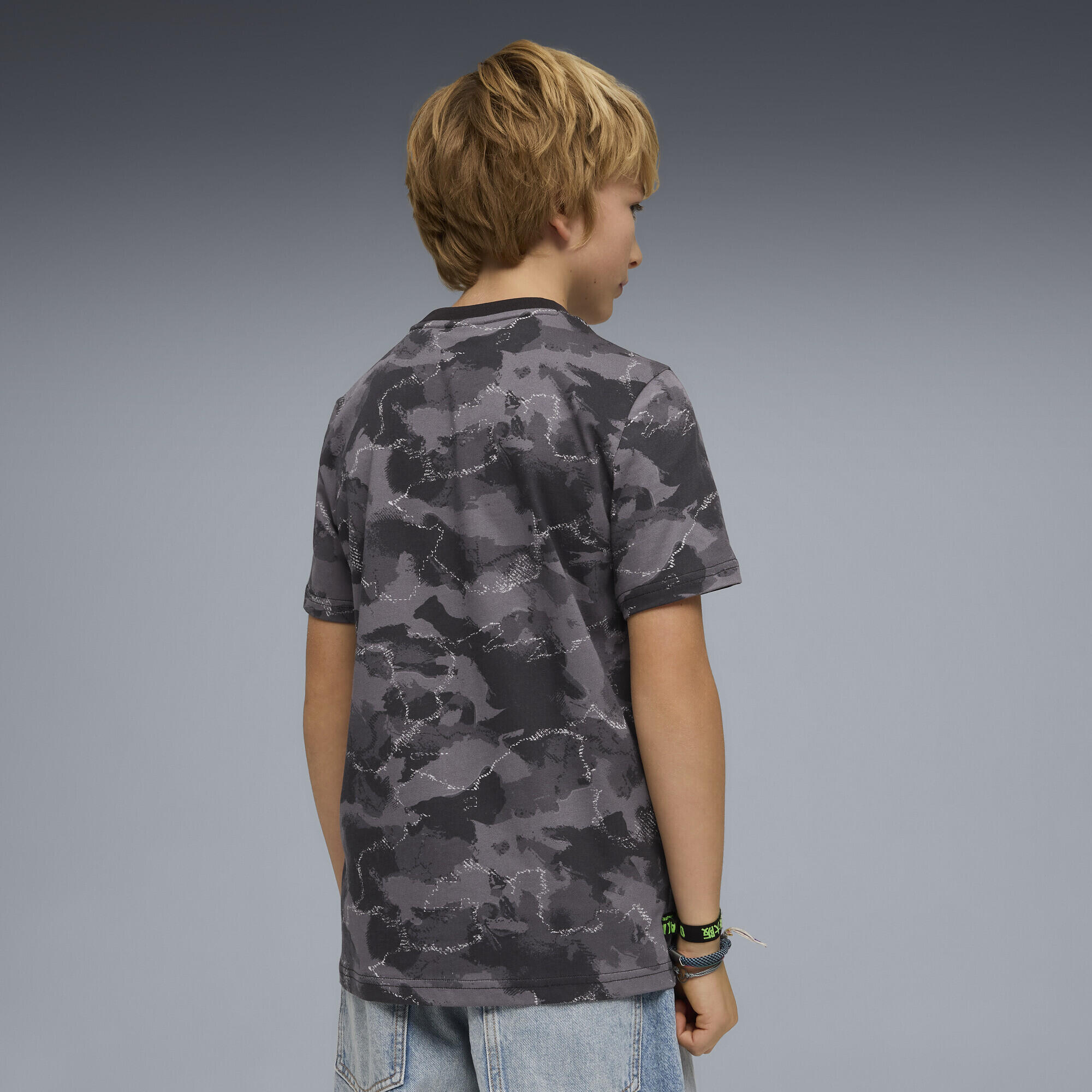 T-shirt à motifs Essentials Camo Enfant et Adolescent PUMA 3/5