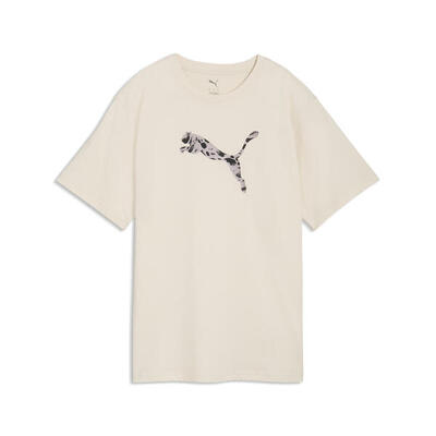 Essentials graphics animal relaxed t-shirt voor dames puma