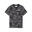 Tricou copii imprimeu camuflaj Essentials Camo, negru PUMA