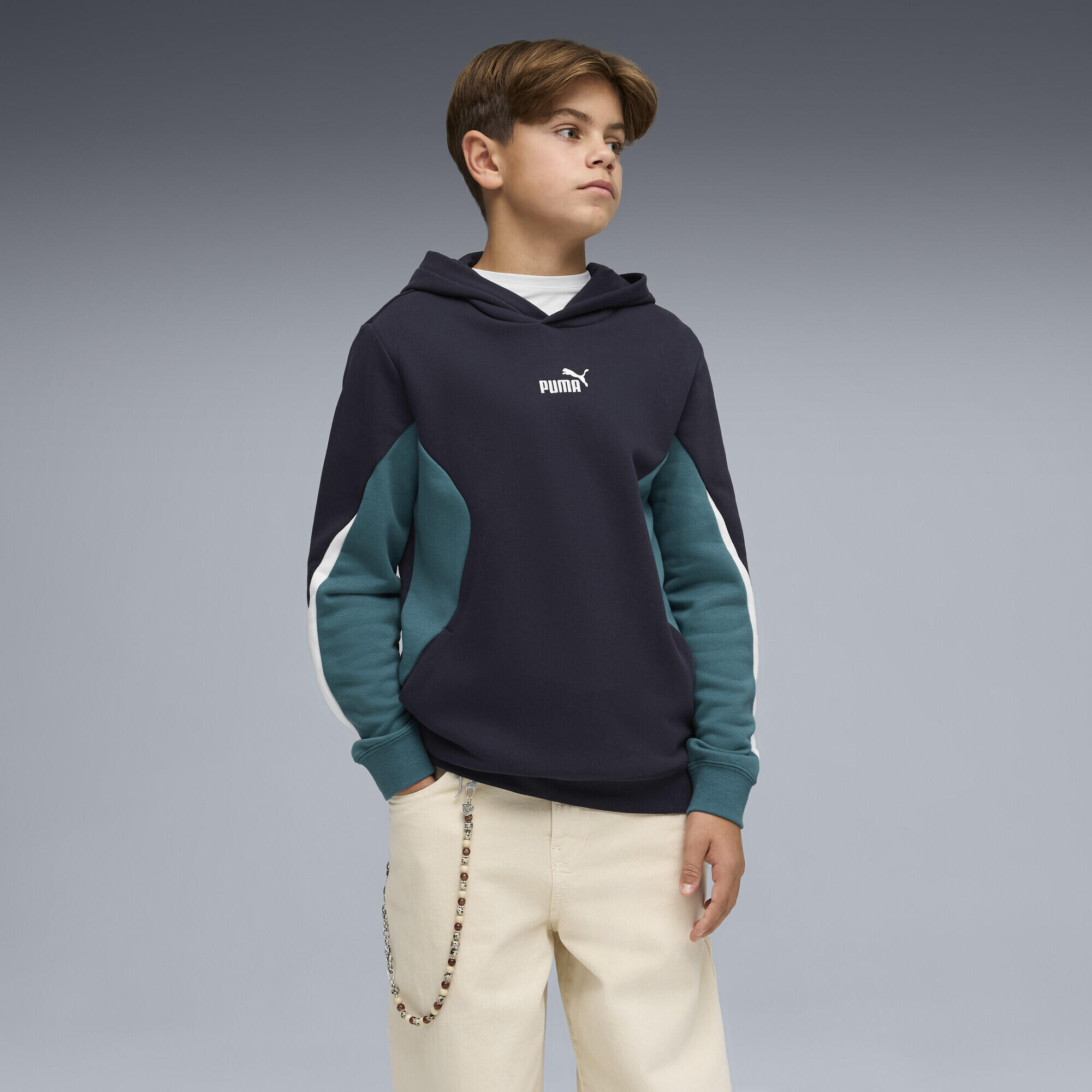 Sweat à capuche Essentials Block Enfant et Adolescent PUMA 2/5