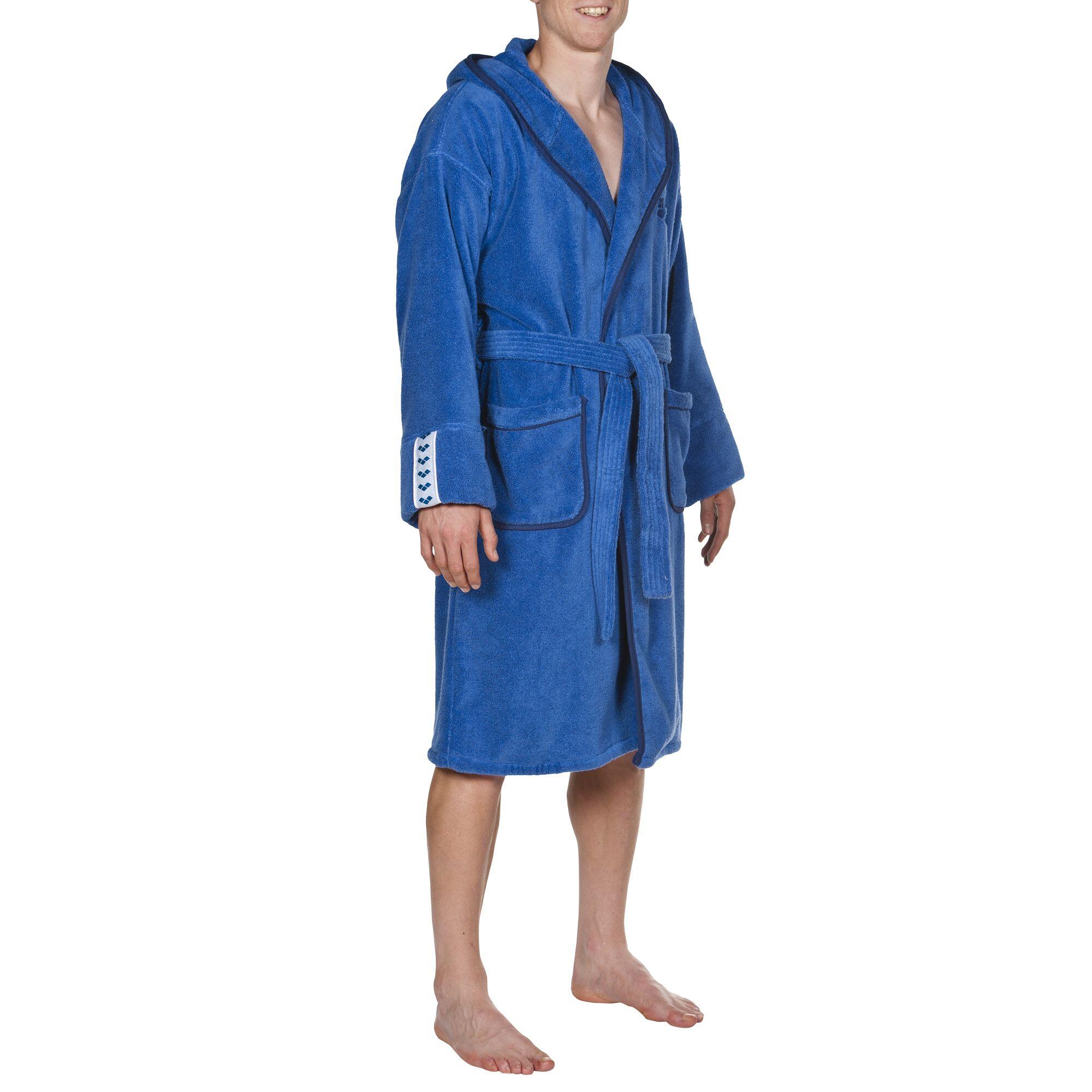 Szlafrok kąpielowy na basen po treningu unisex Arena Premium Robe 3/7