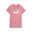 Tricou fitness femei croială lejeră Ess No. 1 Logo, roz PUMA