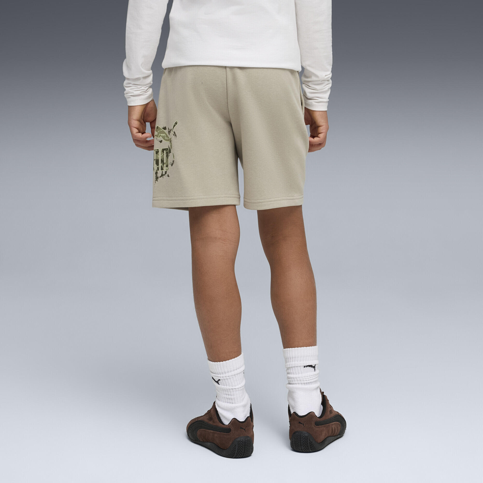 Shorts camo Essentials da ragazza PUMA 3/5