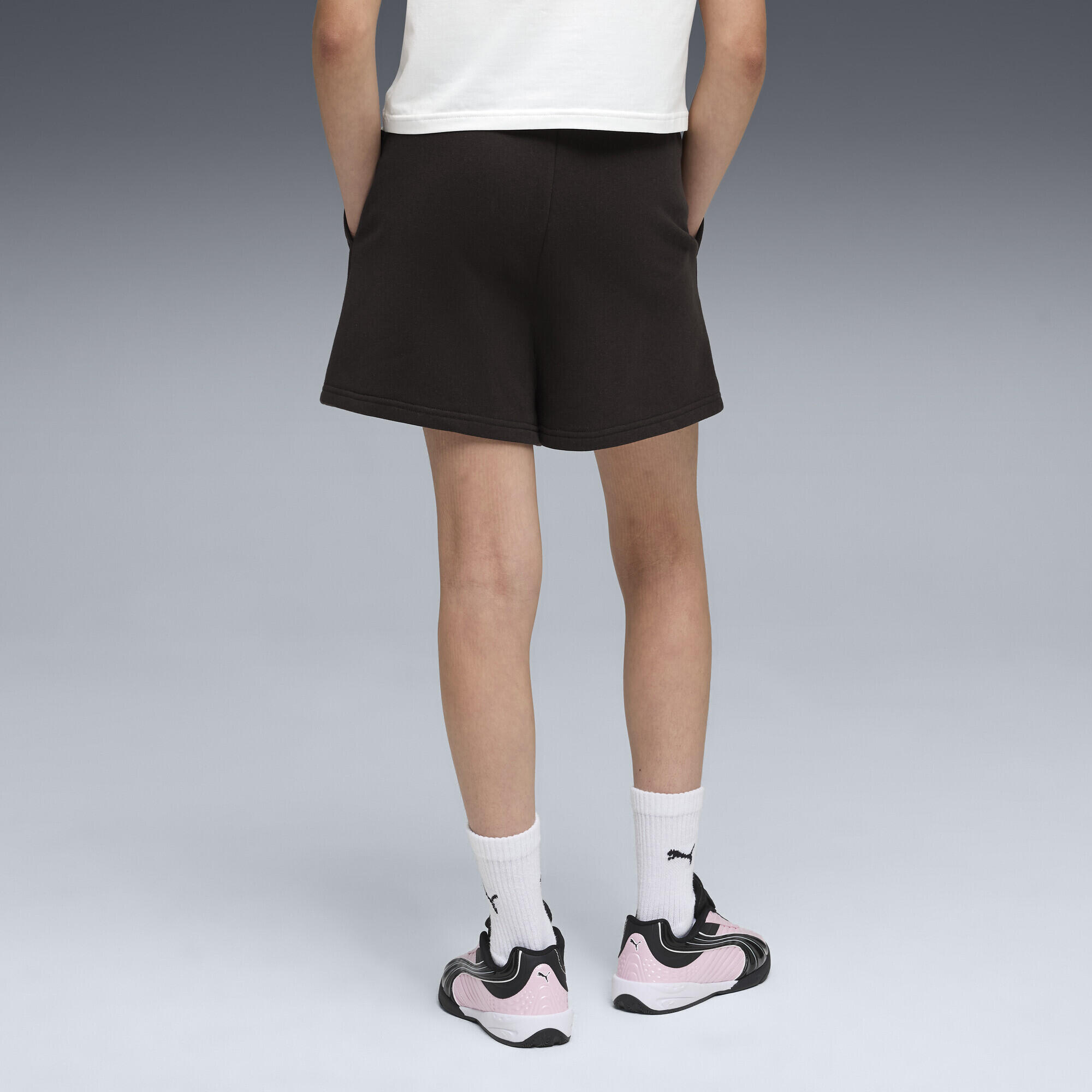 Short à taille haute Essentials Enfant et Adolescent PUMA 3/5