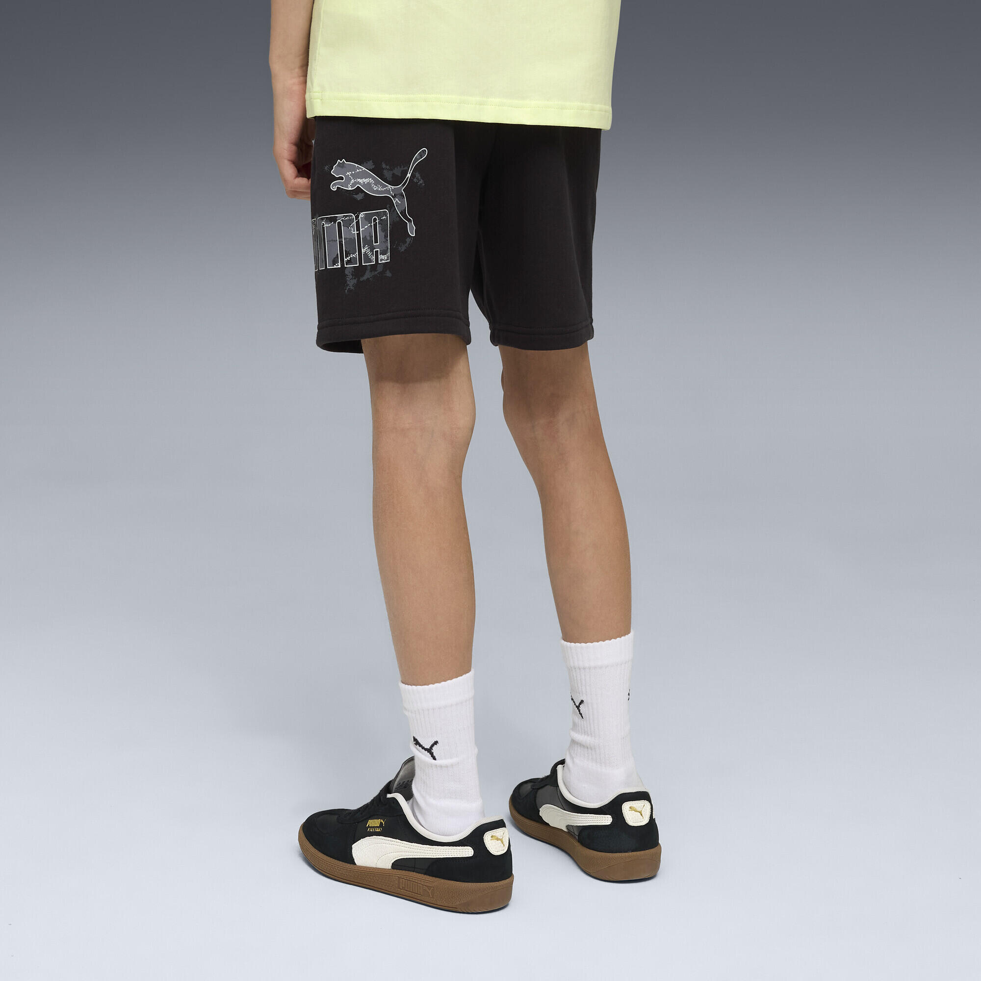 Calções Infantil Essentials Camo PUMA 3/5