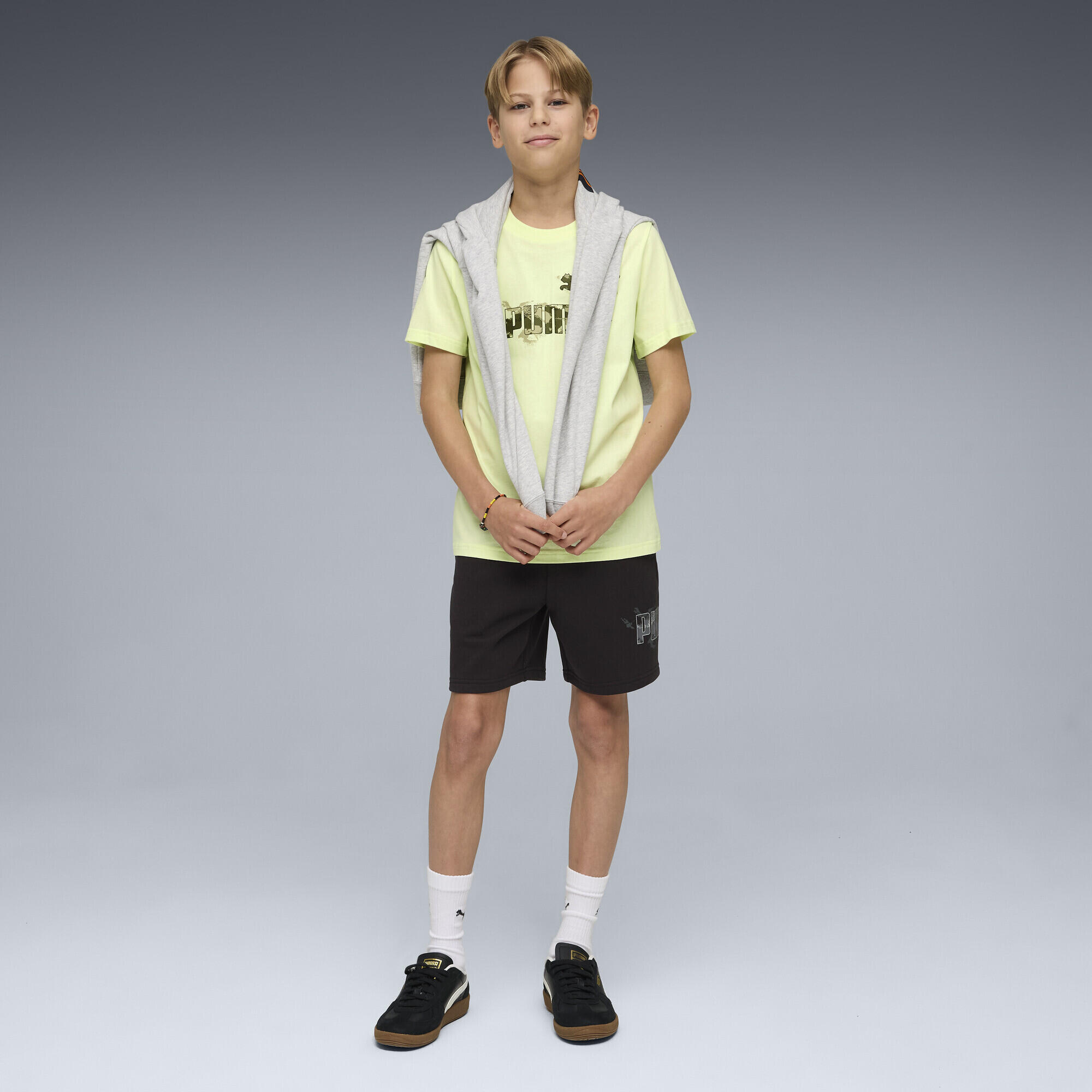 Calções Infantil Essentials Camo PUMA 4/5