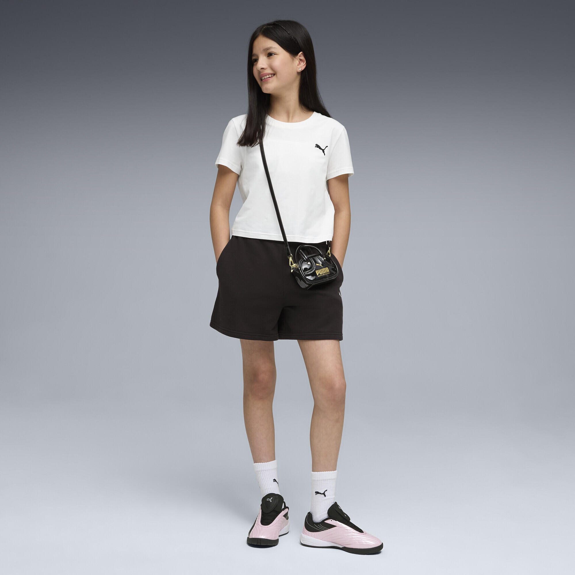 Short à taille haute Essentials Enfant et Adolescent PUMA 4/5