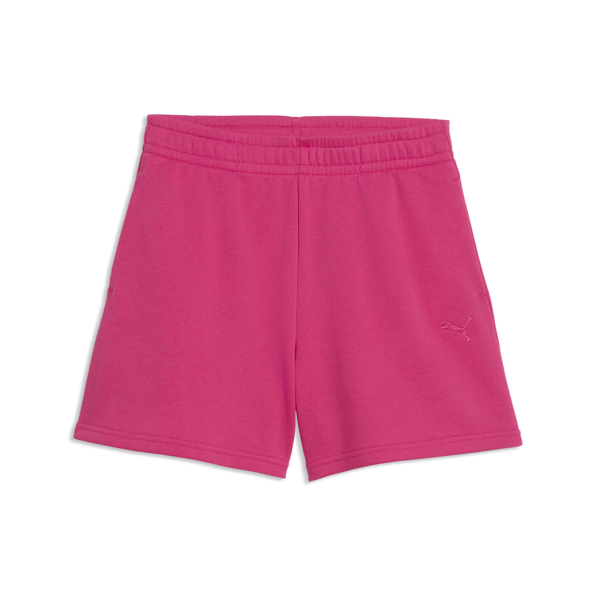 Puma - Short À Taille Haute Essentials Enfant Et Adolescent Puma - Short - Rose - Decathlon
