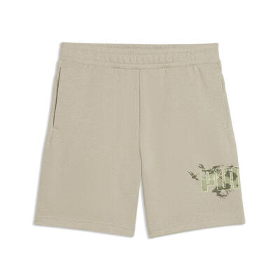 Essentials camo short voor jongeren puma