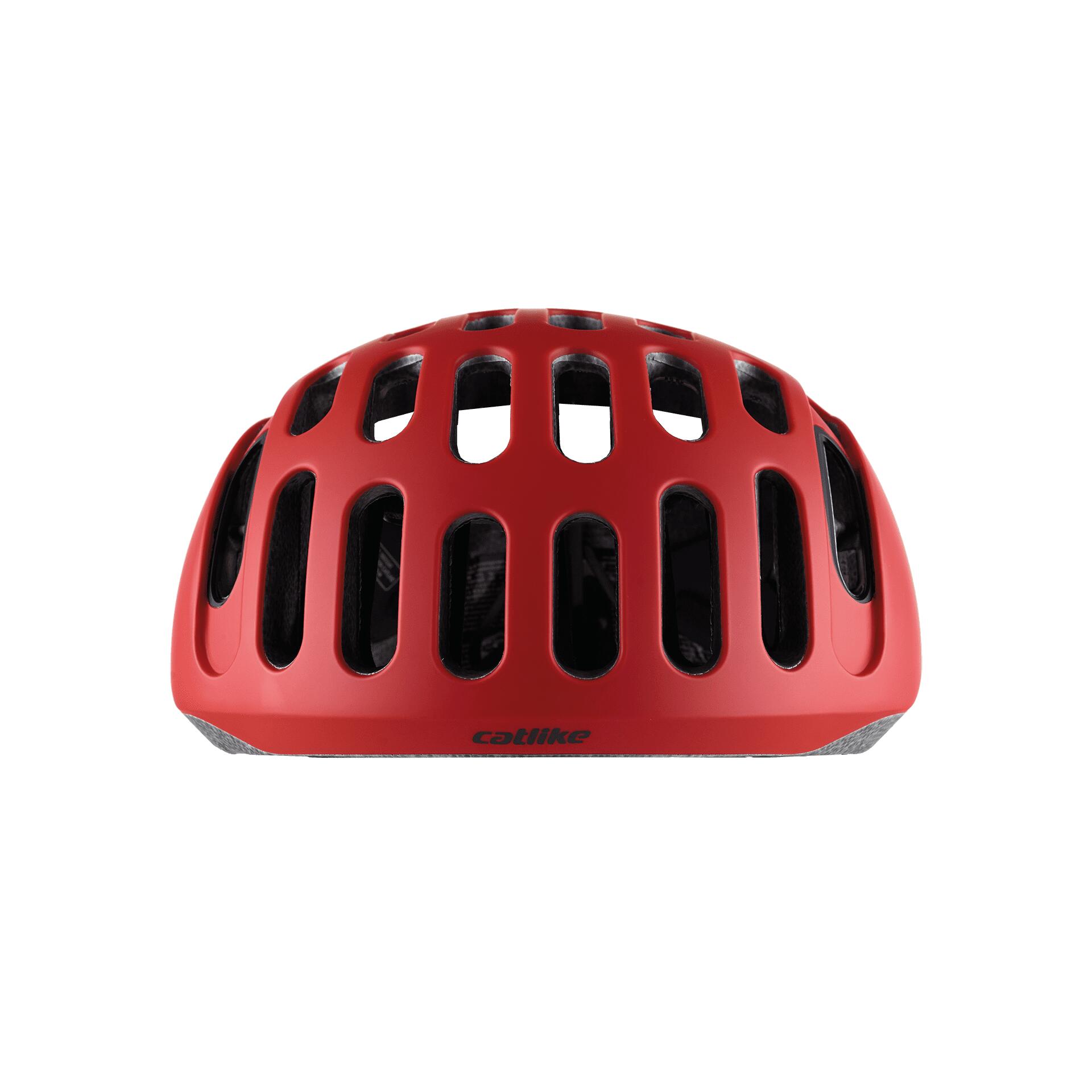 CATLIKE Whisper II -  Casque Performance Route, VTT, Gravel  - Rouge Mat 3/7