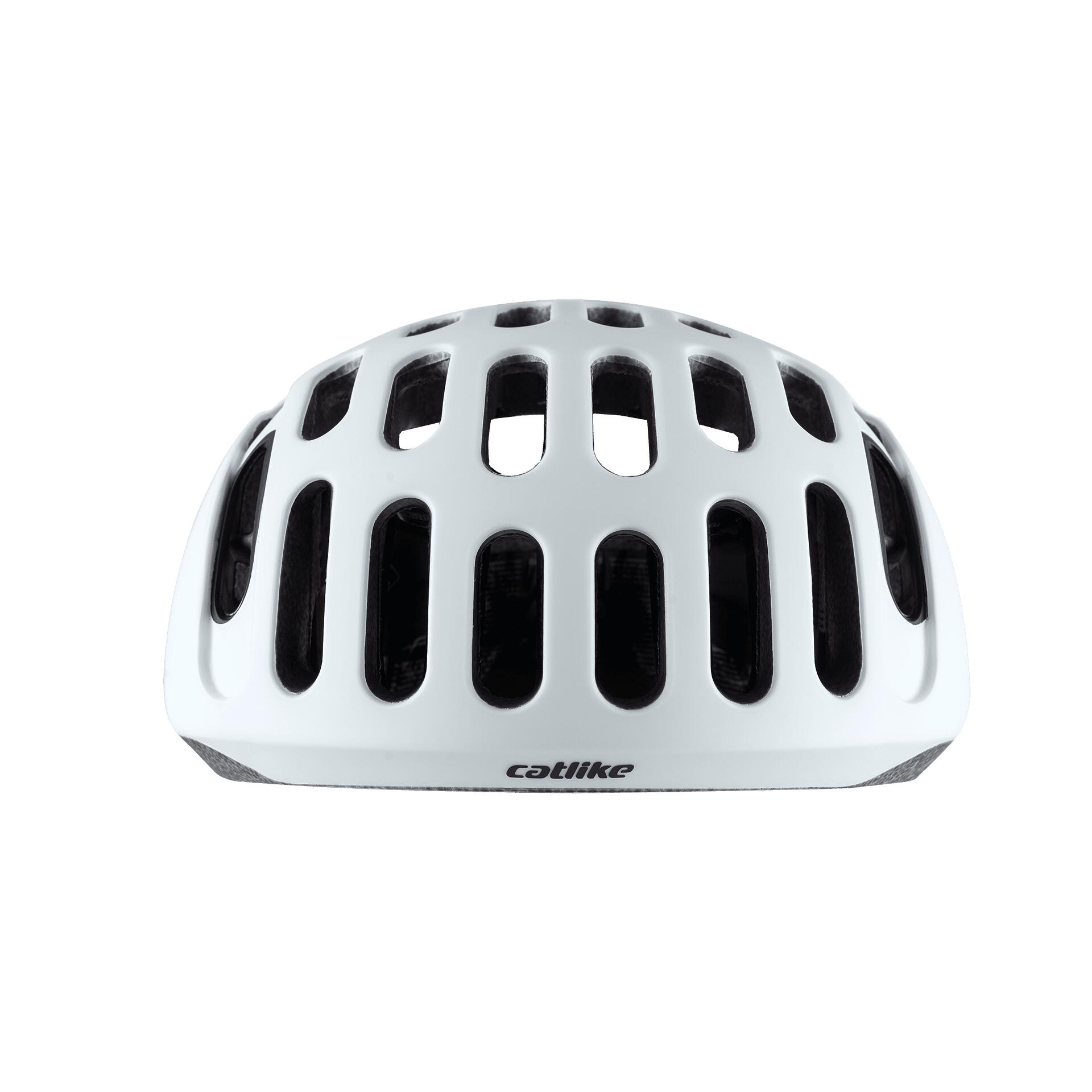 CATLIKE Whisper II -  Casque Performance Route, VTT, Gravel  - White Gloss 3/7
