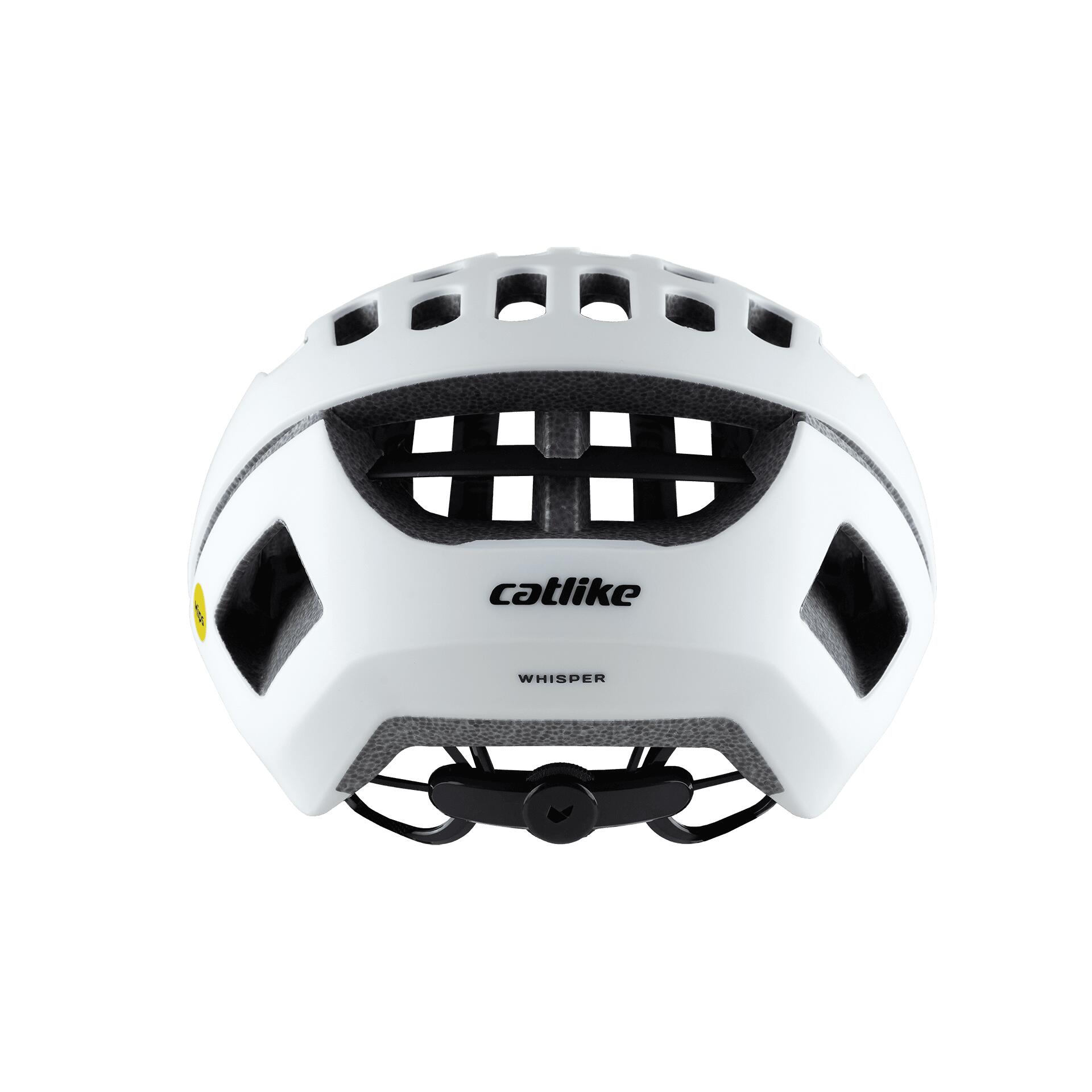 CATLIKE Whisper II -  Casque Performance Route, VTT, Gravel  - White Gloss 4/7