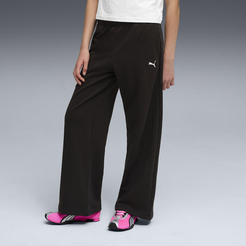Dětské kalhoty široké nohavice Essentials PUMA