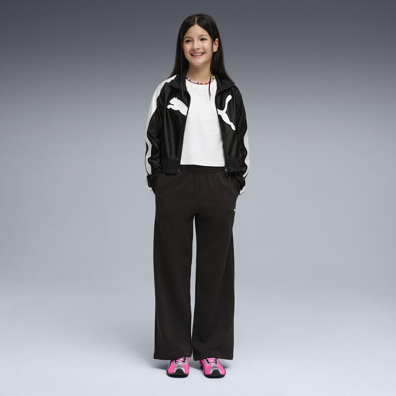 Dětské kalhoty široké nohavice Essentials PUMA