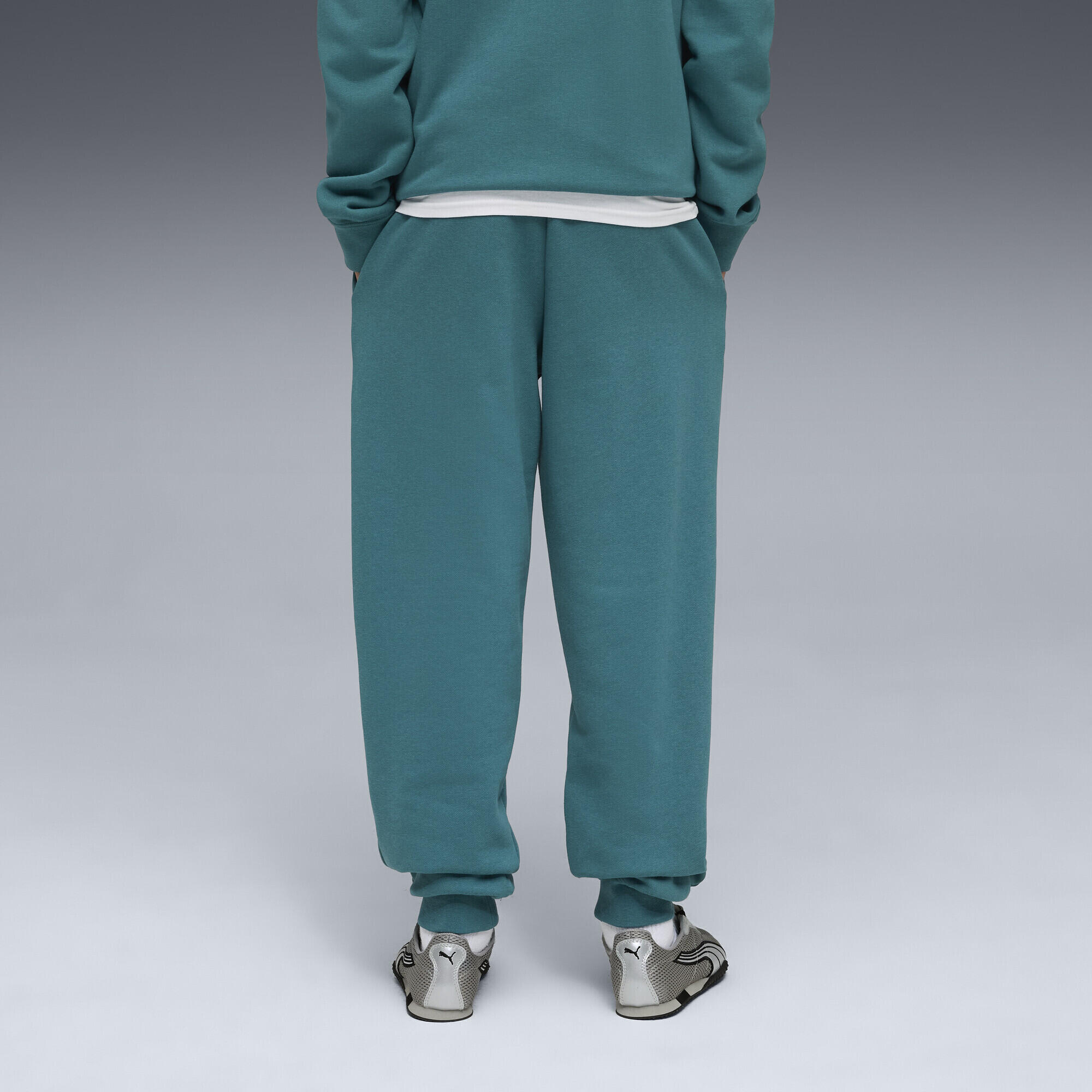 ESS No. 1 Logo Fleece-Jogginghose Jungen PUMA 3/5