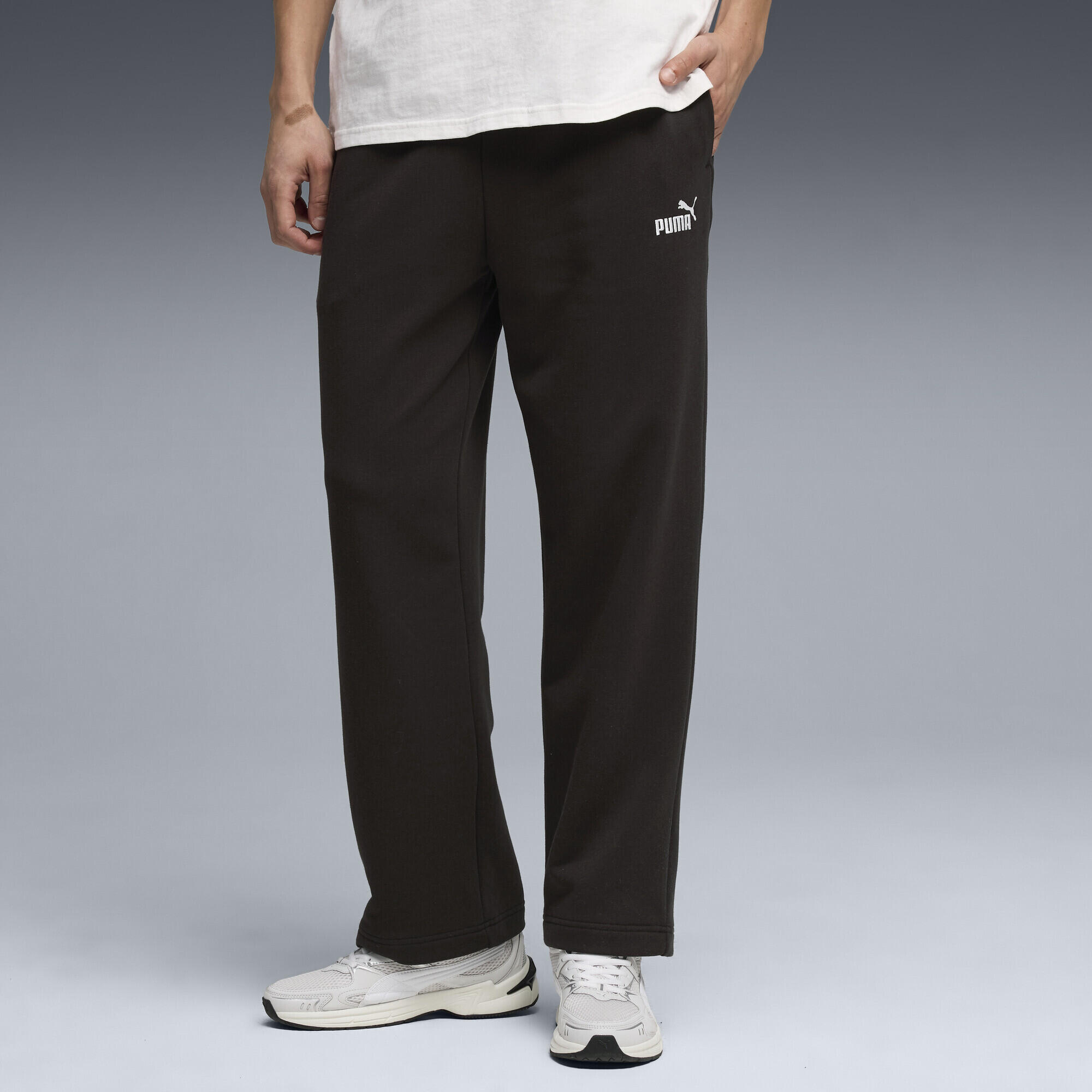 Essentials No.1 Logo Relaxed Pants Men PUMA 2/5