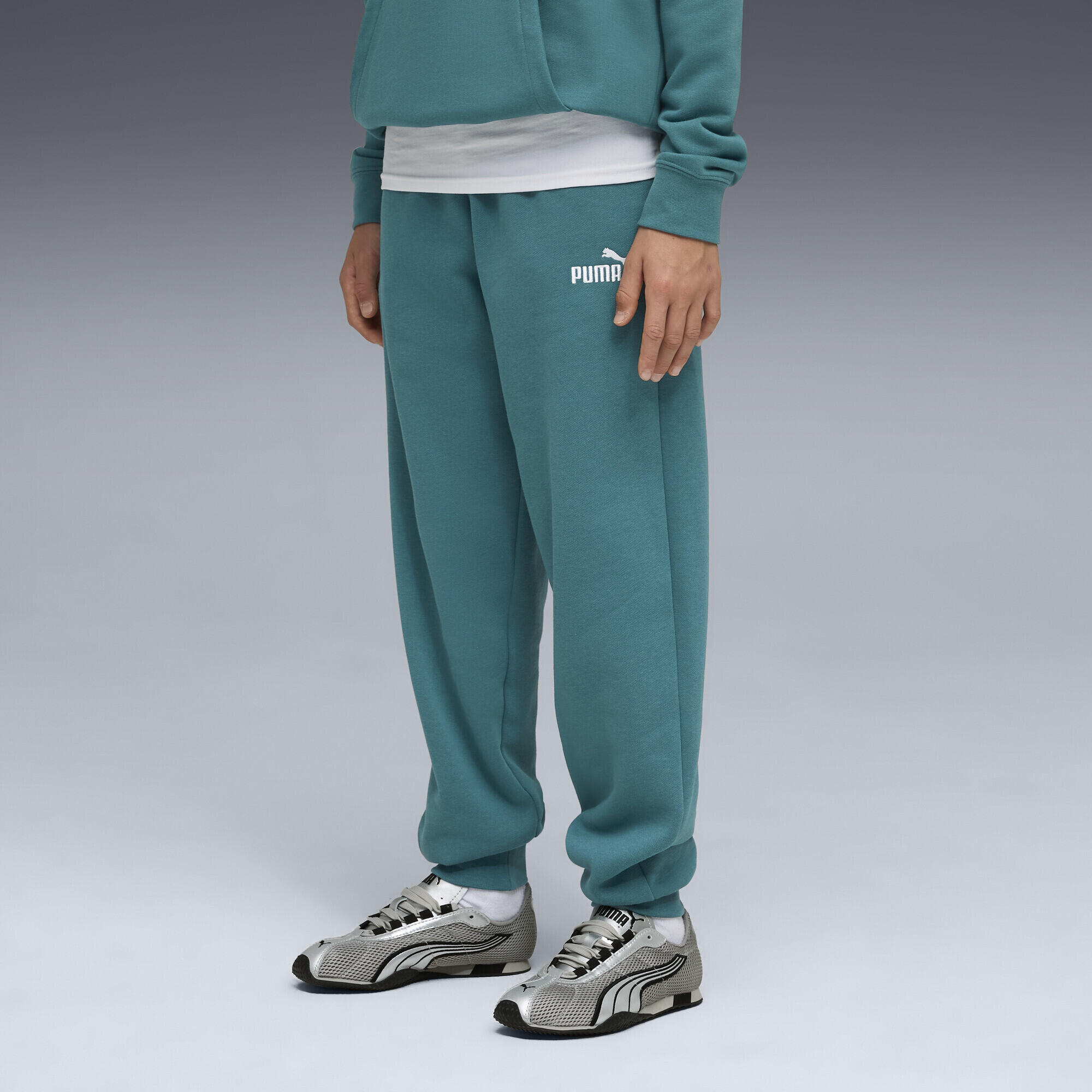 ESS No. 1 Logo Fleece-Jogginghose Jungen PUMA 2/5