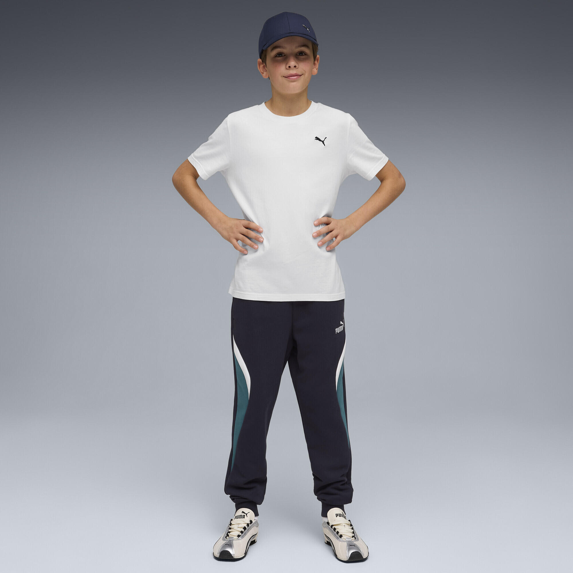 Essentials Block Jogginghose Jungen PUMA 4/5