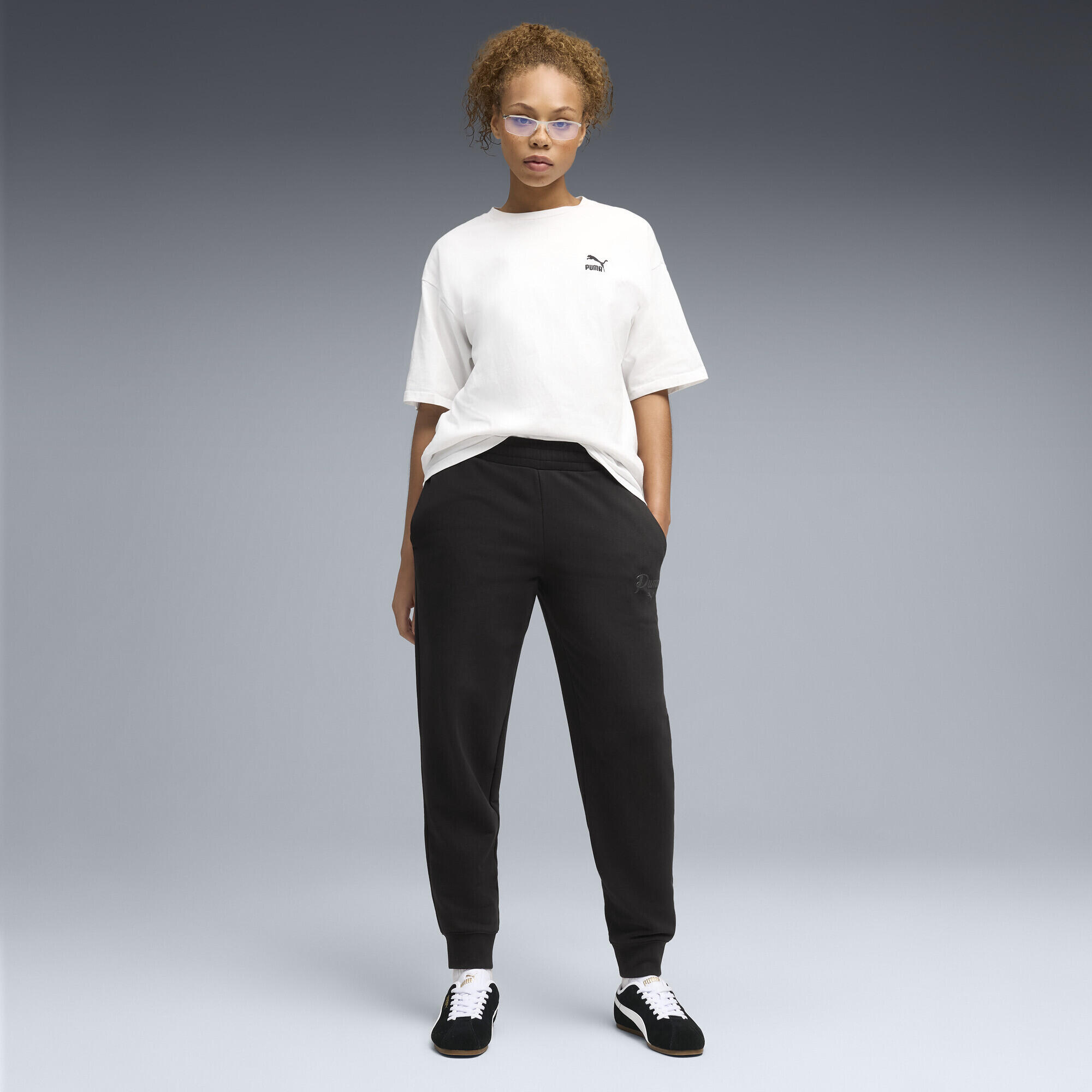 Essentials Script sweatpant voor dames PUMA 4/5