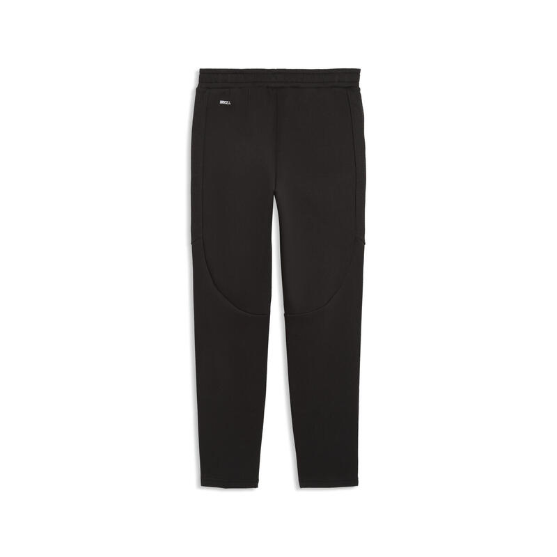 Pantalon copii talie elastică cu șnur, buzunar lateral Evostripe, negru PUMA