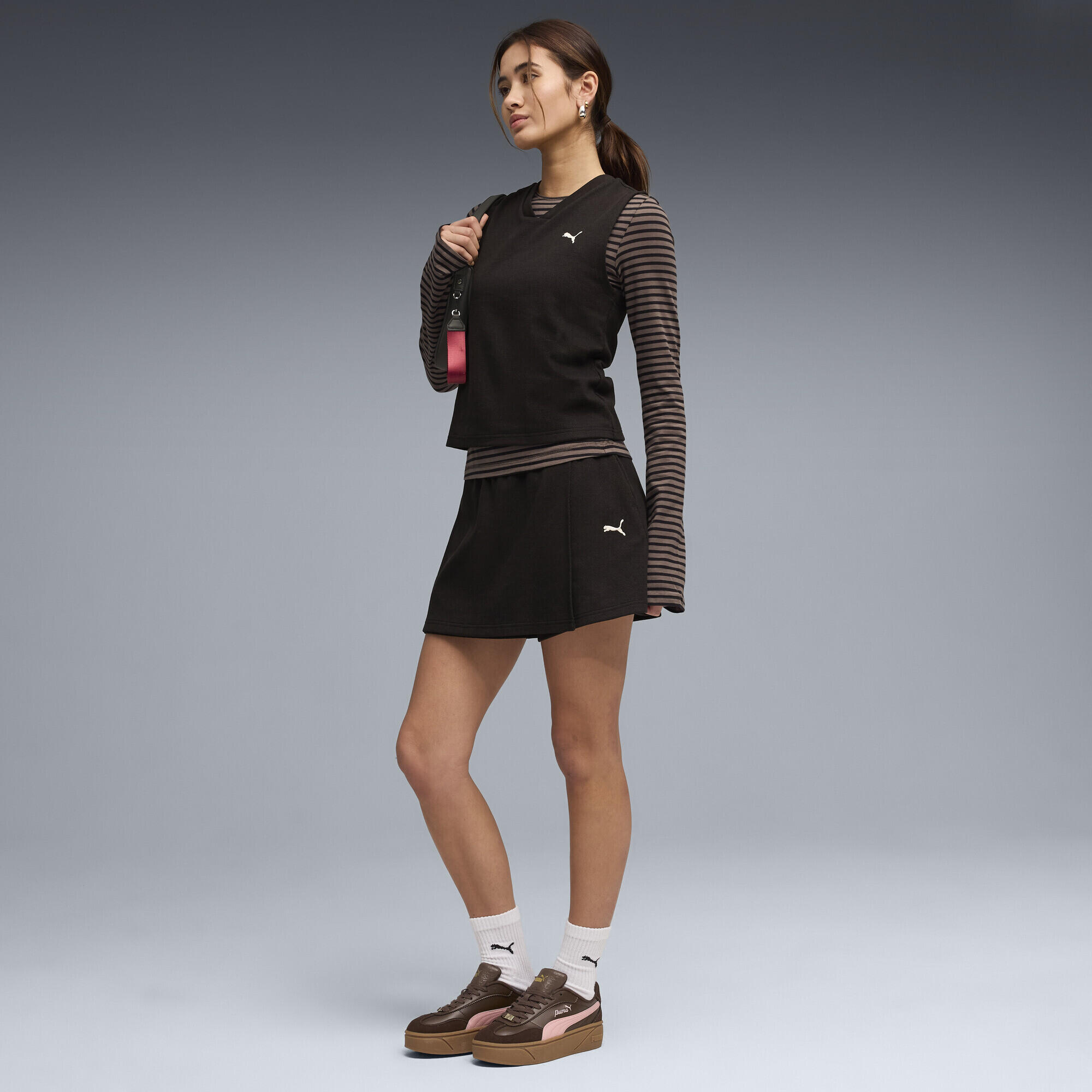 Jupe-short à taille haute PUMA Class Femme PUMA 4/5