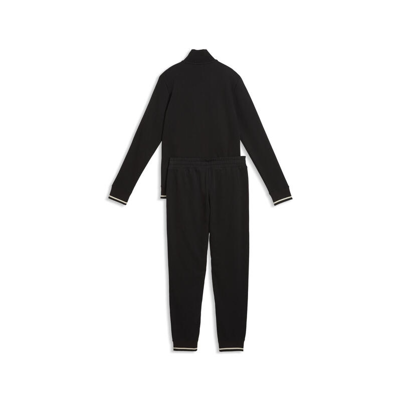 Trening femei fermoar croială regular, negru PUMA