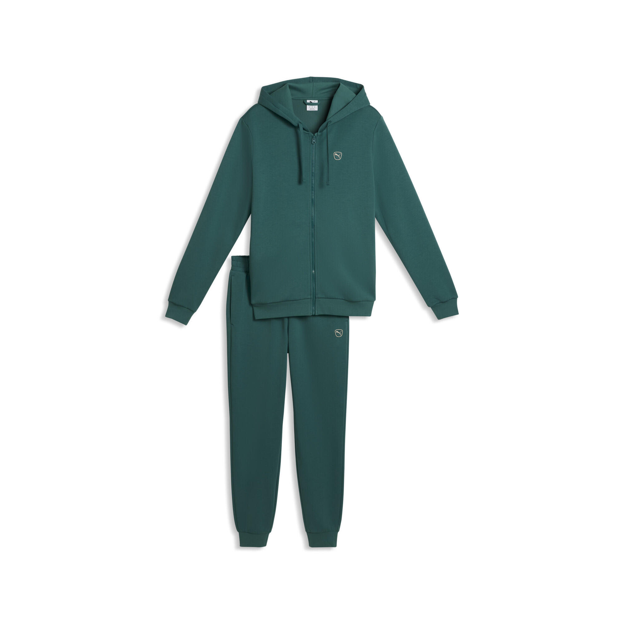 Puma - Ensemble De Survêtement Essentials Elevated Homme Puma - Survêtement - Gris|vert - Decathlon