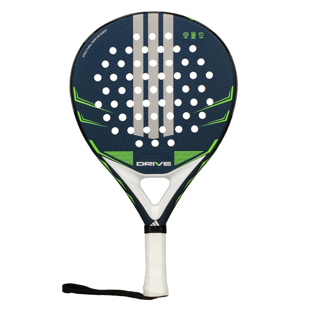 Adidas - Raquette De Padel Adidas Drive 3.4 Grey - Raquette De Padel - Bleu|vert - No Size - Decathlon