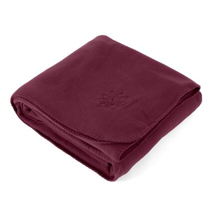 Couverture de yoga en polaire Bodhi Asana, 140 x 200 cm