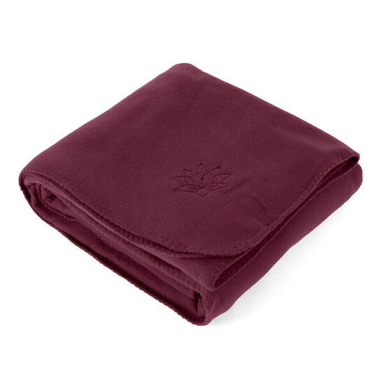 Couverture de yoga en polaire Bodhi Asana, 140 x 200 cm