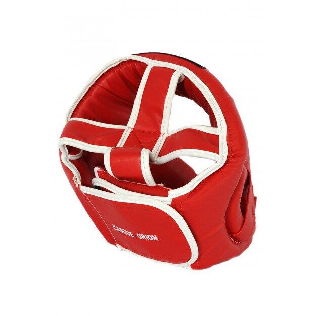 Casco da boxe amatoriale Orion rosso 2/3