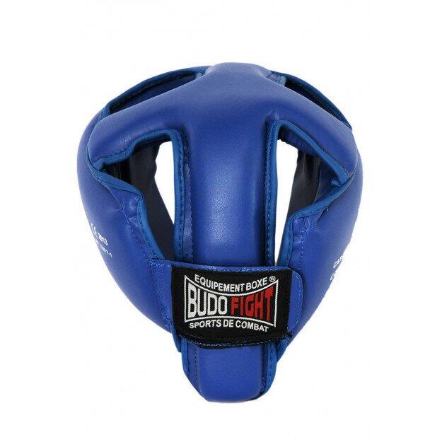 Casque de boxe Comète moulé bleu 3/4