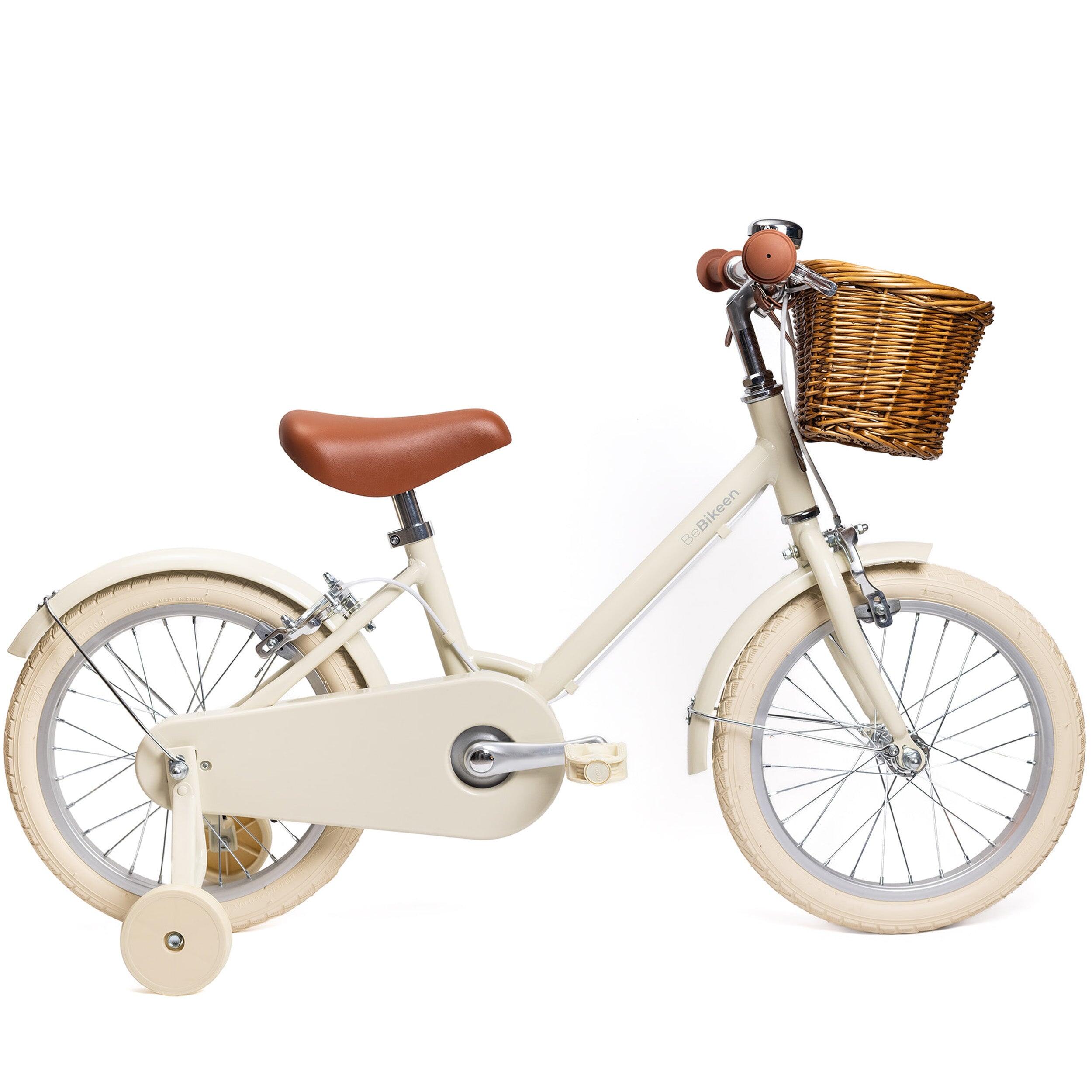 Bicicleta infantil de 16 pulgadas 4–6 años de aluminio ligero – Crema 3/8