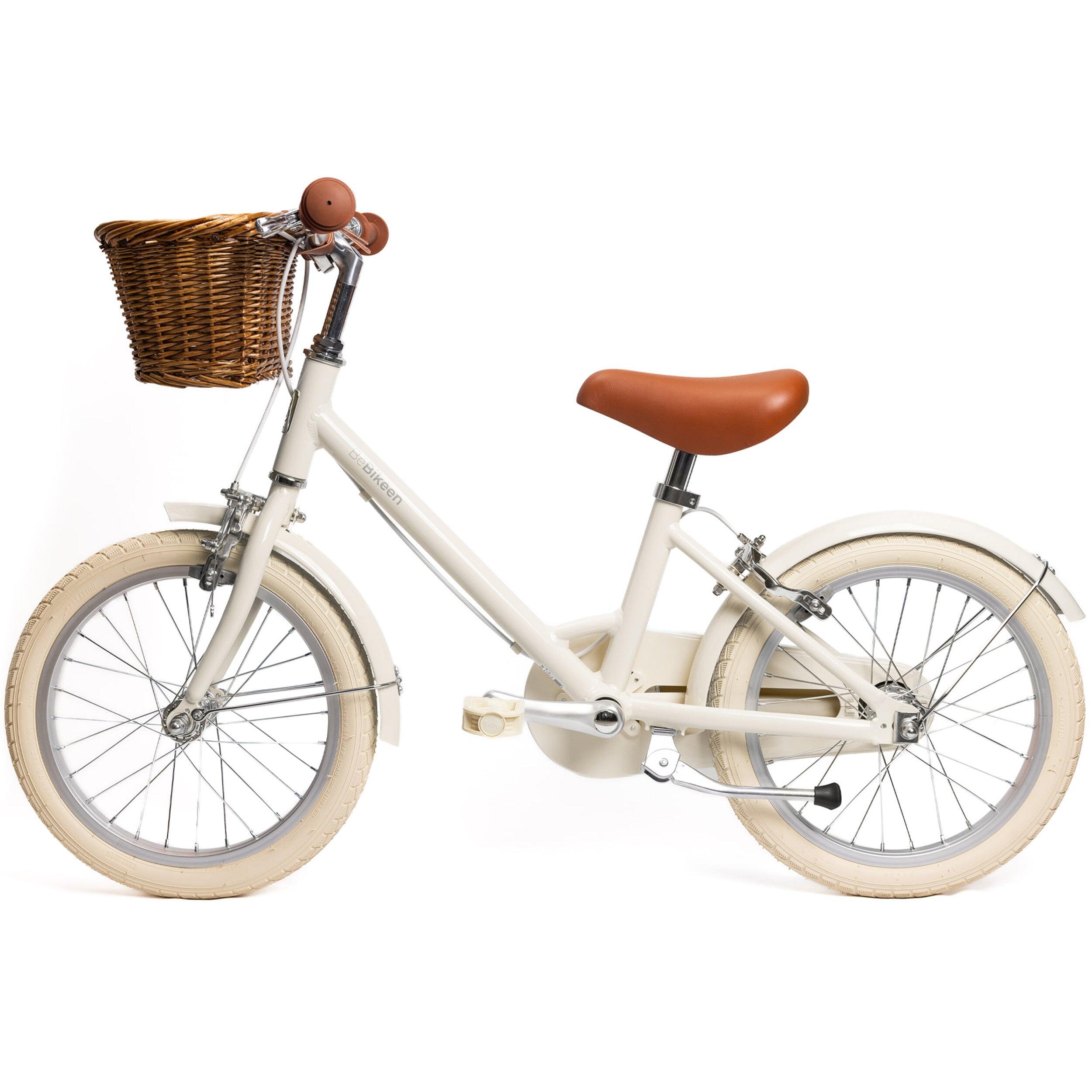 Bicicleta infantil de 16 pulgadas 4–6 años de aluminio ligero – Crema 4/8