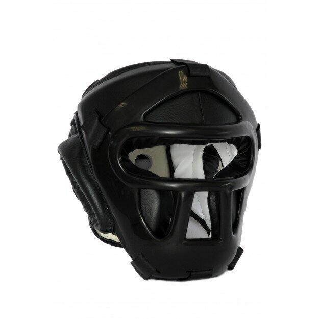 Budo-fight - Casque À Barre Ultra - Casque De Boxe - Noir - 42 M/l - Decathlon