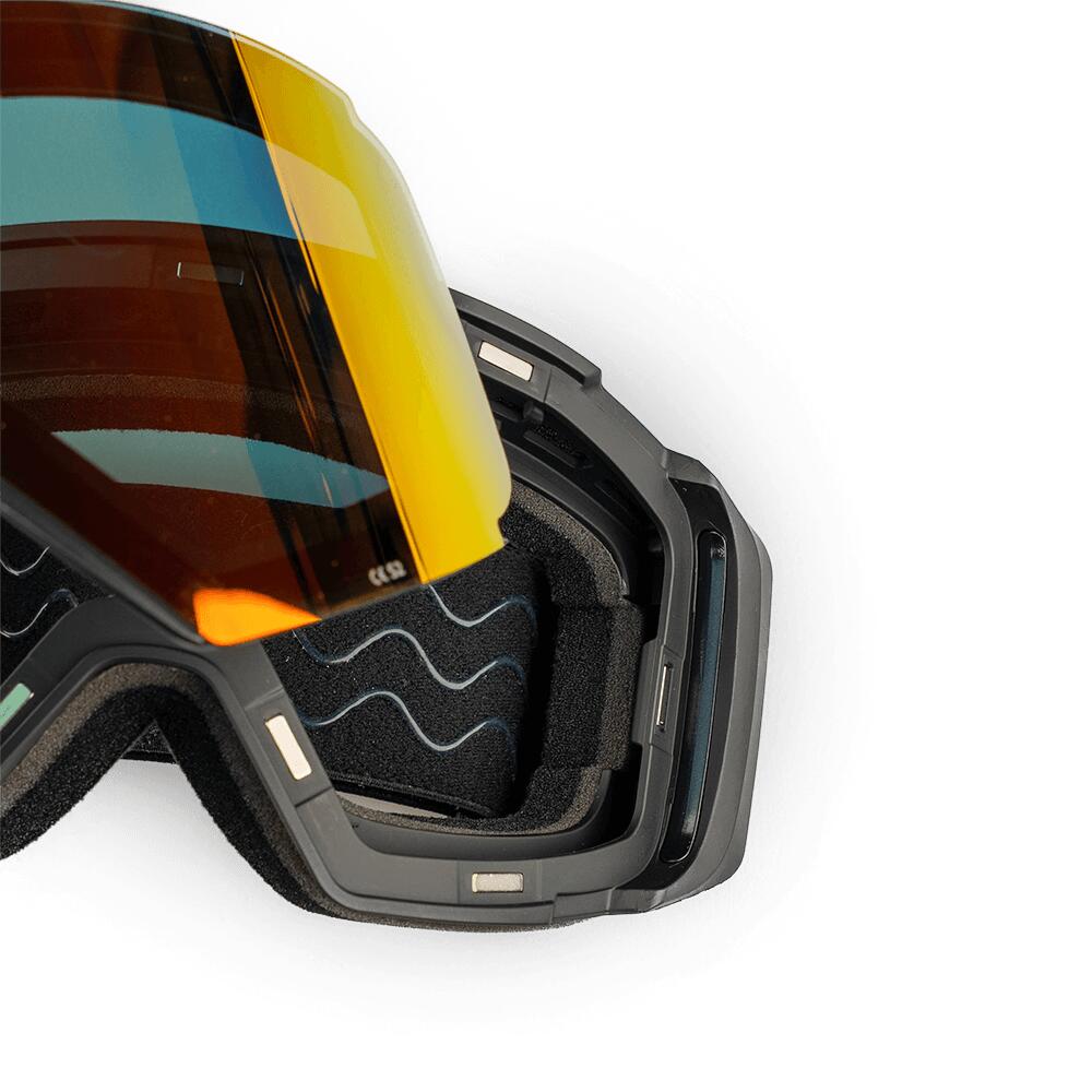 Skibril met verwisselbare lens incl. S2 & S3 lenzen voor bewolkt en zonnig weer 7/7