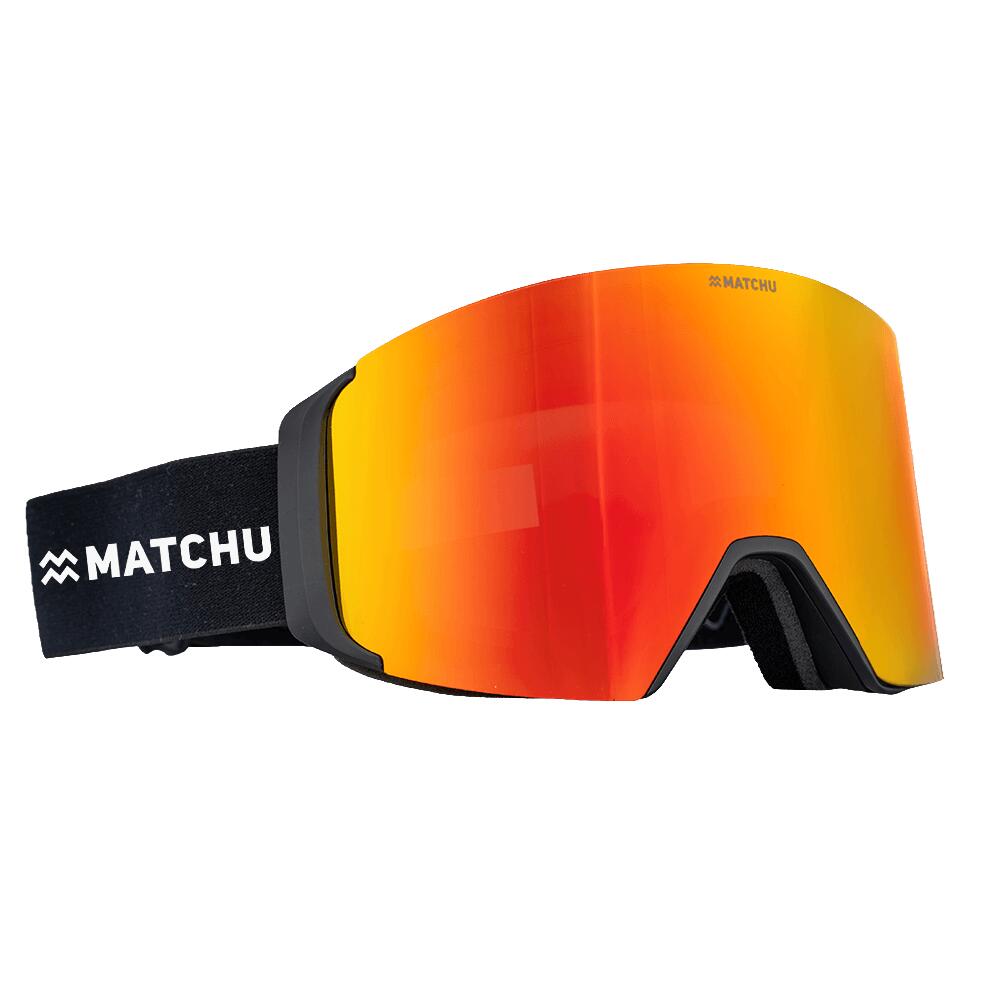 Skibril met verwisselbare lens incl. S2 & S3 lenzen voor bewolkt en zonnig weer 5/7
