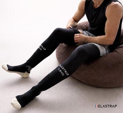 Jambière de cryothérapie, Récupération, Manchon thermique jambe, chaud et froid