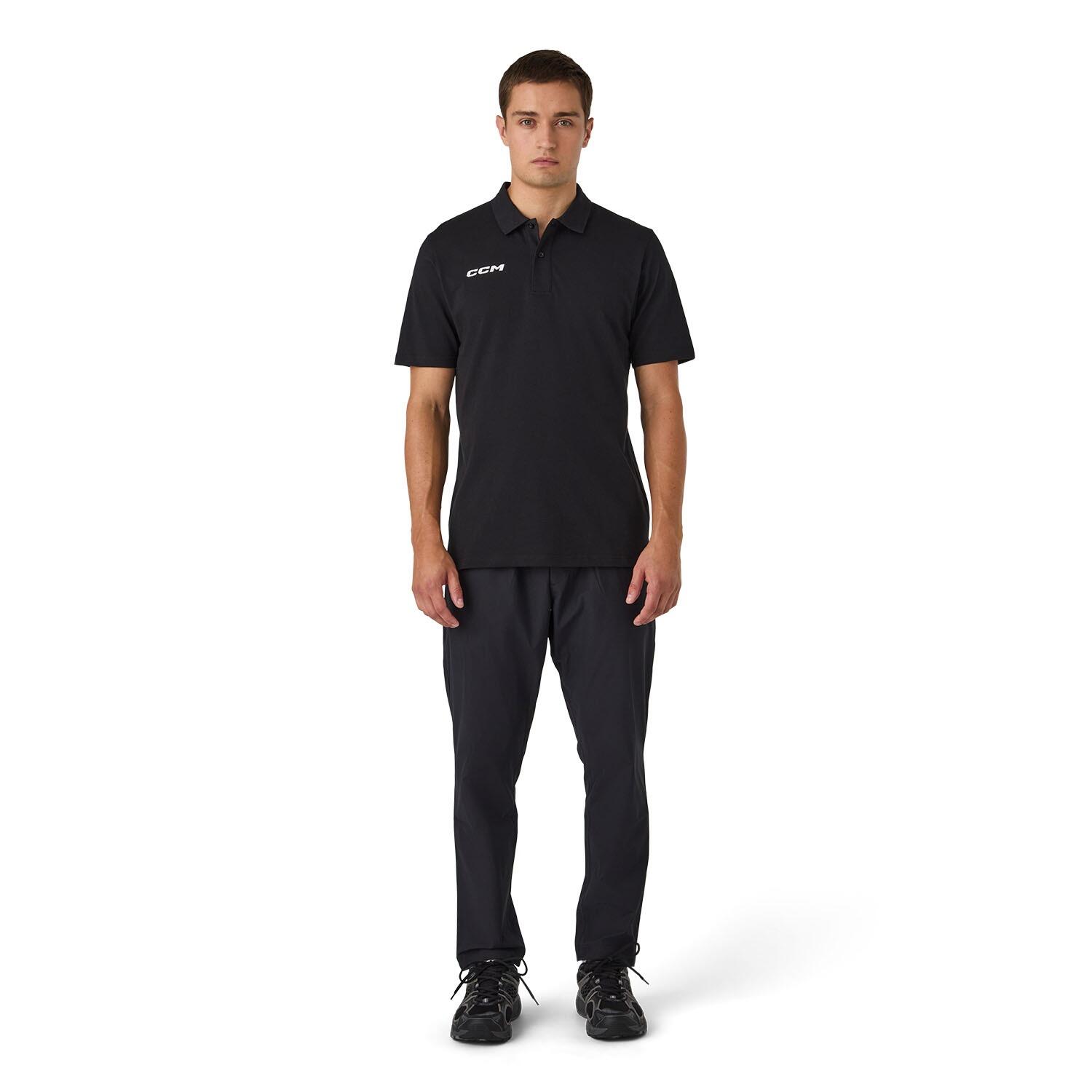 Team Polo - Volwassenen - Zwart - 2XL 3/7