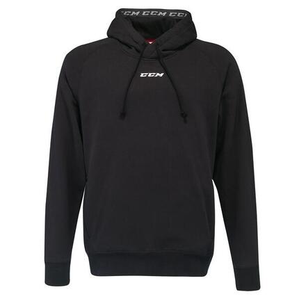 CCM - Team-Pullover-Hoodie - Kinder - Schwarz - XL