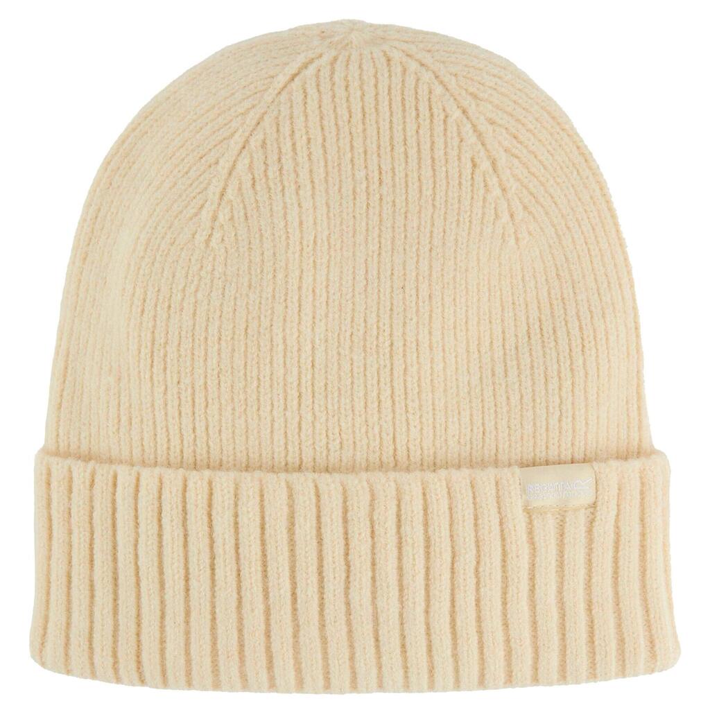Regatta Ribbed Basic Beanie-Light Vanilla