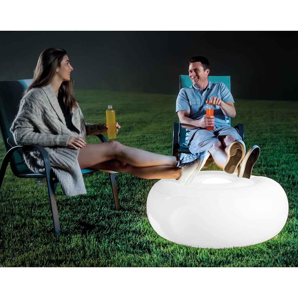 Intex opblaasbare LED poef 6/6