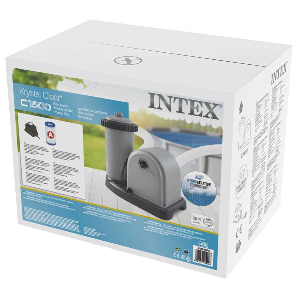 Intex Bomba de cartucho 5678 L/h 28636GS 6/6