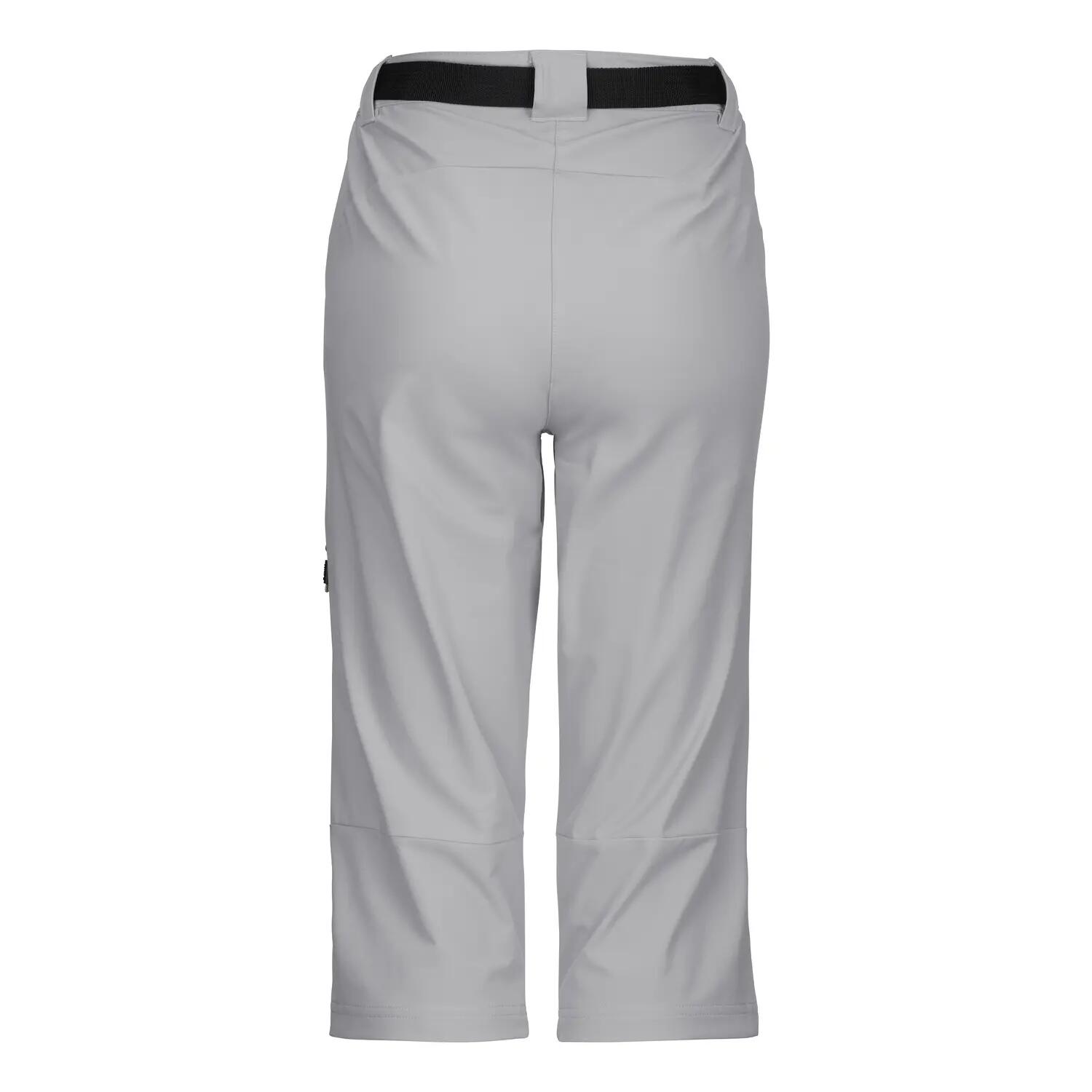 Funktionscaprihose KOS 240 Wandern/Outdoor/Trekking Damen, weiblich hellgrau 3/3