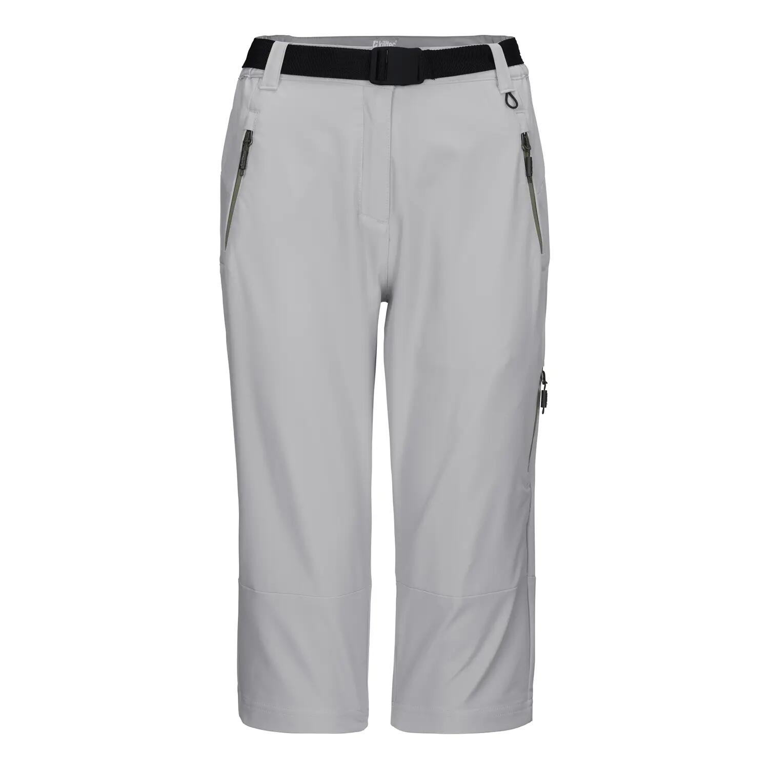 Funktionscaprihose KOS 240 Wandern/Outdoor/Trekking Damen, weiblich hellgrau 2/3