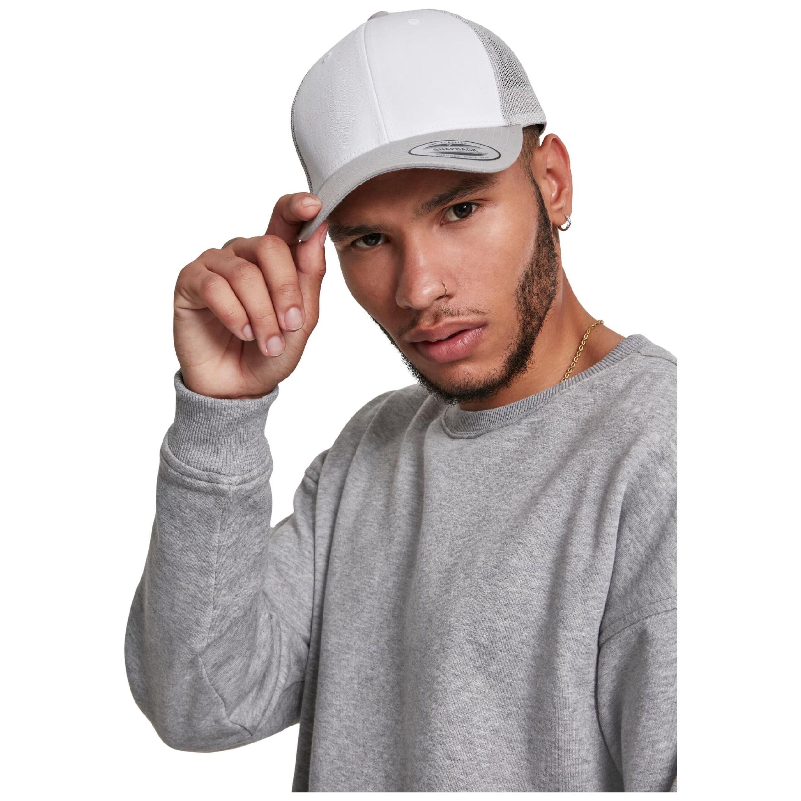Flexfit Unisex Adult Retro Colour Block Trucker Cap