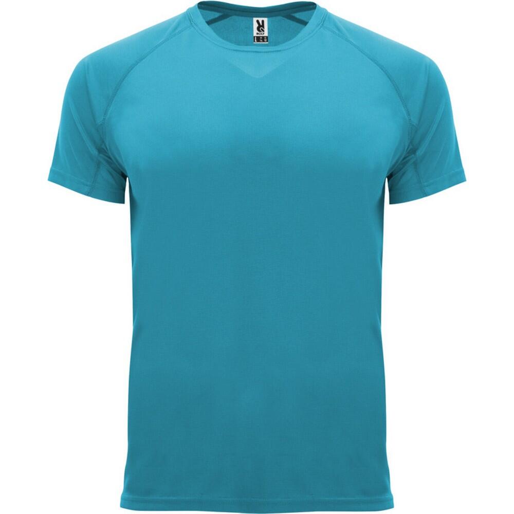 Roly Mens Bahrain Short-Sleeved Sports T-Shirt