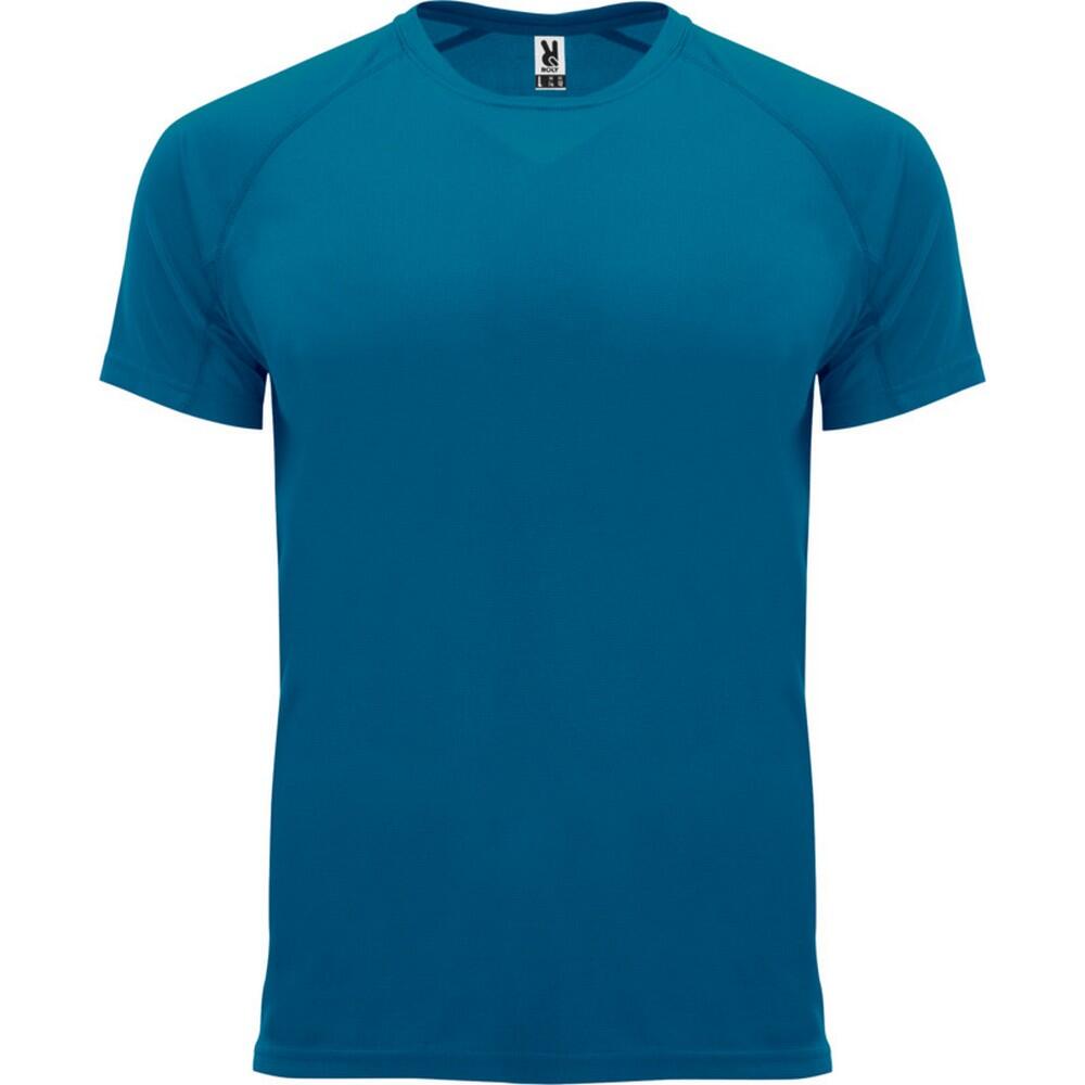 Roly Mens Bahrain Short-Sleeved Sports T-Shirt
