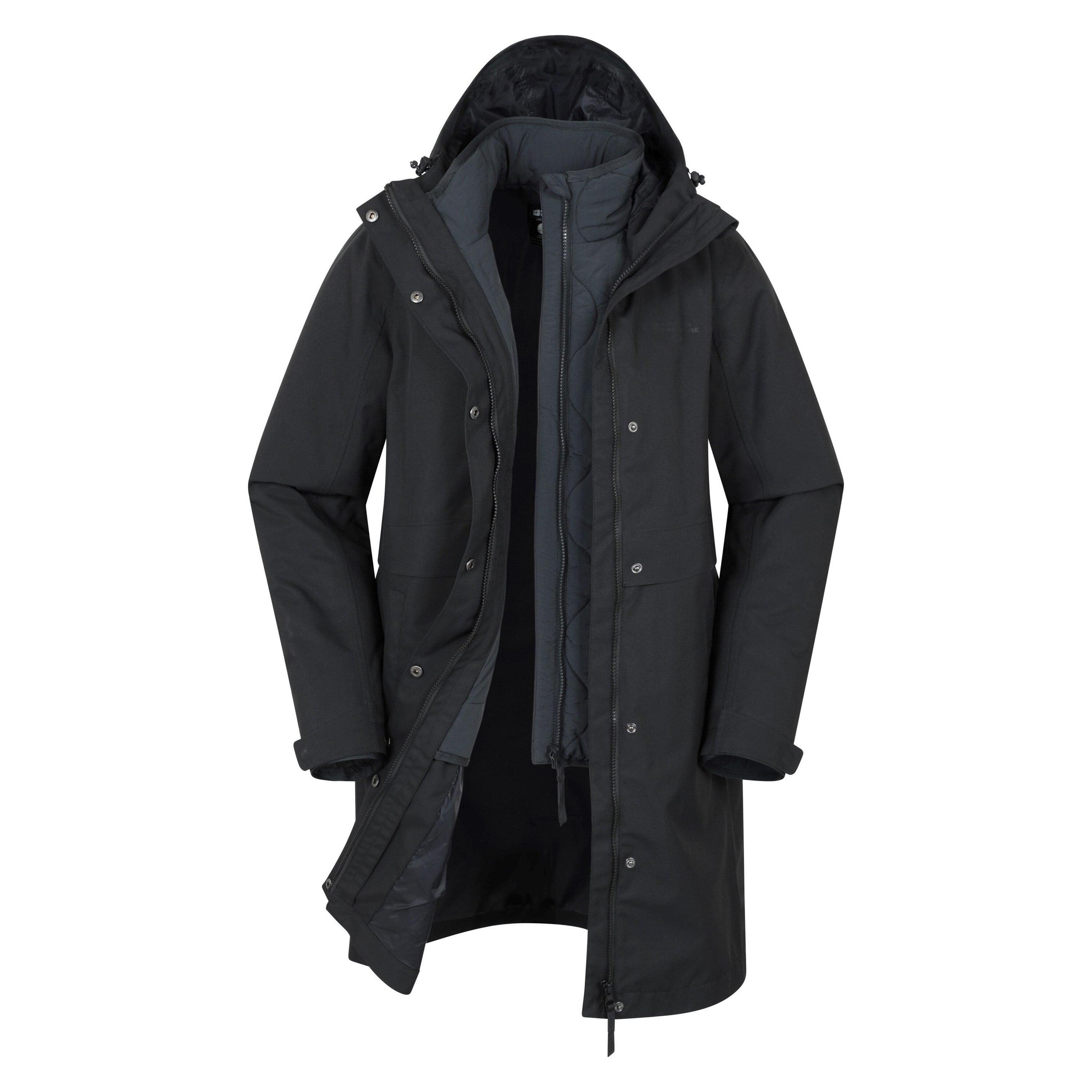 Mountain Warehouse Womens/Ladies Luna 3 in 1 Long Waterproof Jacket